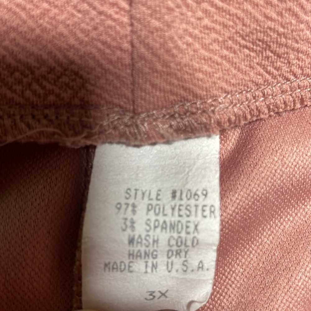 Elegant Pink Women's Skirt 3x - Picture 7 of 7